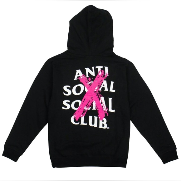 ASSC The Anti Social Social Club Cancelled Hoodie Large